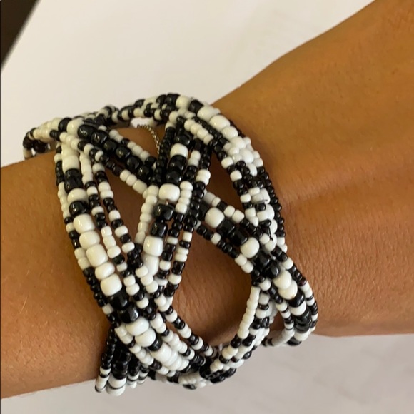 Beaded Cuff Bracelet - Picture 10 of 11